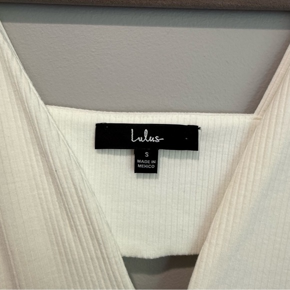 Lulu's White Cutout Maxi Dress - Picture 4 of 4